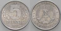 Kleinmünzen 5 Pfennig Deutsche Demokratische Republik -