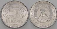 Kleinmünzen 5 Pfennig Deutsche Demokratische Republik -
