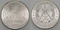 Kleinmünzen 5 Pfennig Deutsche Demokratische Republik -