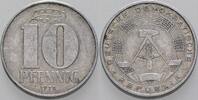 Kleinmünzen 10 Pfennig Deutsche Demokratische Republik -