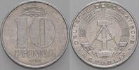 Kleinmünzen 10 Pfennig Deutsche Demokratische Republik -
