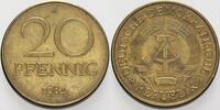 Kleinmünzen 20 Pfennig Deutsche Demokratische Republik -