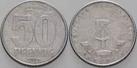 Kleinmünzen 50 Pfennig Deutsche Demokratische Republik -
