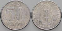 Kleinmünzen 50 Pfennig Deutsche Demokratische Republik -