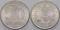 Kleinmünzen 50 Pfennig Deutsche Demokratische Republik -