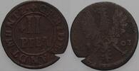 Rietberg-Grafschaft Cu 2 Pfennig Maximilian Ulrich 1699-1746