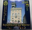 8,88 Euro,Kursmünzensatz 1 Cent-2 Euro 2004 San Marino Republik Stempelglanz