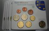 5 x 5,88 Euro,Kursmünzensatz 1 Cent-2 Euro 2006 A,D,F,G,J Deutschland Bundesrepublik Stempelglanz