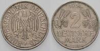 2 Mark Kursmünzen 2 Deutsche Mark ÄHREN -