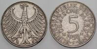 5 Mark Kursmünzen 5 Deutsche Mark Bundesrepublik Deutschland -