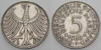 5 Mark Kursmünzen 5 Deutsche Mark Bundesrepublik Deutschland -