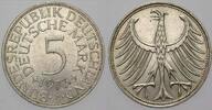 5 Mark Kursmünzen 5 Deutsche Mark Bundesrepublik Deutschland -