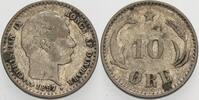 Dänemark 10 Ore Christian IX. 1863-1906. -