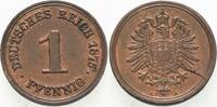 Kleinmünzen-Kaiserreich 1 Pfennig Kleiner Adler -