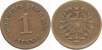 Kleinmünzen-Kaiserreich 1 Pfennig Kleiner Adler -