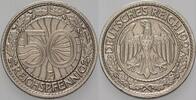 Kleinmünzen - Weimarer Republik 50 Reichspfennig Weimarer Republik -