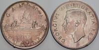 Dollar 1952 Kanada  Kleine Randfehler, sehr schön +