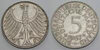 5 Mark Kursmünzen 5 Deutsche Mark Bundesrepublik Deutschland -