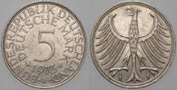 5 Mark Kursmünzen 5 Deutsche Mark Bundesrepublik Deutschland -