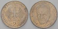 2 Mark Kursmünzen 2 Deutsche Mark Franz Joseph Strauß -