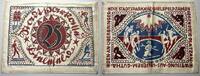 25 Mark 15.7.1921 STADTSPARKASSE BIELEFELD Geknickt, gebraucht
