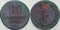 Waldeck 3 Pfennig Friedrich 1763-1812.