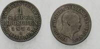 Preußen 1 Silbergroschen Friedrich Wilhelm IV. 1840-1861. -