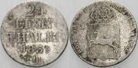 Hannover 1/24 Taler Wilhelm IV. 1830-1837. -