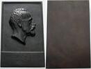 Universitäten und Schulen Bronzeguss-Plakette Leo, Friedrich *1851 Regenwald(Pommern) +1914 Göttingen -