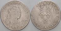 Frankreich 12 Sols (1/10 Ecu) Ludwig XV. 1715-1774. -