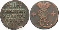 Hildesheim Bistum 1 Pfennig Jobst Edmund von Brabeck 1688-1702
