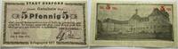 Das Papiernotgeld von Westfalen 5 Pfennig Stadt Herford Image