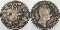 Baden 6 Kreuzer Leopold 1830-1852.