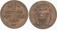 Hessen-Kassel 1 Guter Pfennig Wilhelm II. 1821-1847