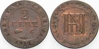 Westfalen, Königreich 2 Centimes Hieronymus Napoleon 1807-1813.