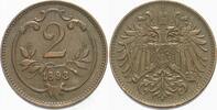 Haus Habsburg 2 Heller Franz Joseph I. 1848-1916. -
