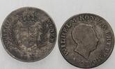 Württemberg 6 Kreuzer Wilhelm I. 1816-1864. -