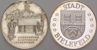 Bielefelder Medaillen Silbermedaille (1000er) SPARRENBURG, LEINEWEBER, KUNSTHALLE -