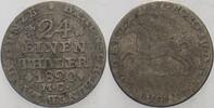 Braunschweig 1/24 Taler Karl 1815-1830. -