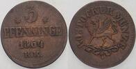 Mecklenburg-Rostock, Stadt 3 Pfennige -