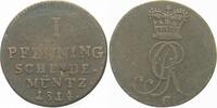 Hannover 1 Pfennig Georg III. 1760-1820. -