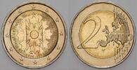 Frankreich 2 Euro KORNBLUME -