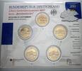 Deutschland 5 x 2 Euro MECKLENBURG-VORPOMMERN -