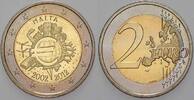 Malta 2 Euro 10 JAHRE EUROGELD -