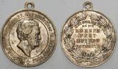 Personenmedaillen versilberte Bronzemedaille Wagner, Richard *1813 Leipzig +1883 Venedig. -