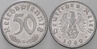 Kleinmünzen - Drittes Reich 50 Reichspfennig 1940 D Drittes Reich Gutes vorzüglich
