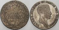 Preußen 1/6 Taler Friedrich Wilhelm III. 1797-1840. -
