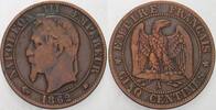 Frankreich 5 Centimes Napoleon III. 1852-1870. -