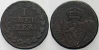Nassau 1 Kreuzer Friedrich Wilhelm 1788-1816. -