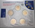 Deutschland 5 x 2 Euro 30 JAHRE MAUERFALL -